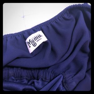 Floor length, halter neck dress